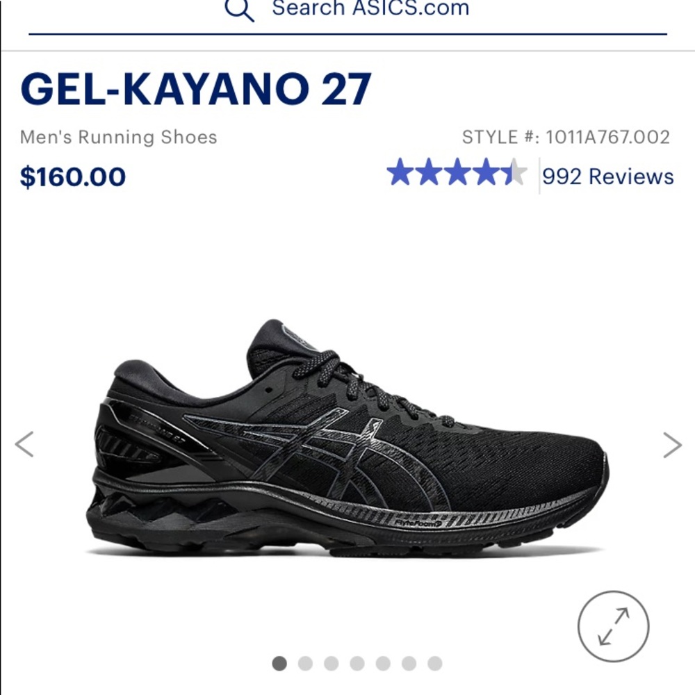 Men’s Running Shoes - Asics Gel Kayano 27